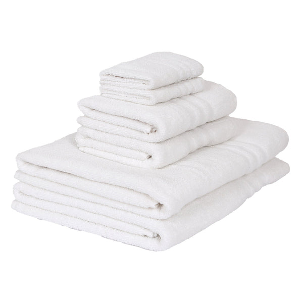 nicola spring 6pc Cotton Super Bath Towel & Towels Set