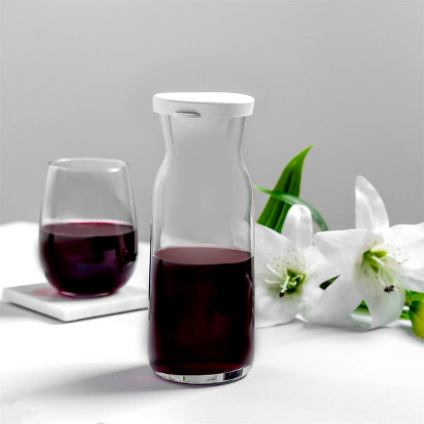 Nicola Spring 700ml Brocca Glass Carafe With Silicone Lid