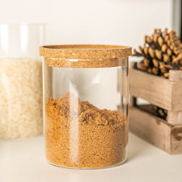 Nicola Spring 750ml Scandi Storage Jar With Cork Lid