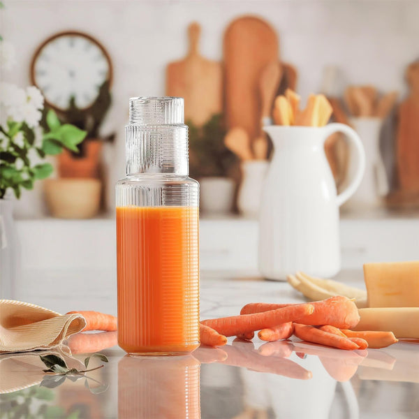 Nicola Spring 7pc 1.2L Helen Glass Carafe & Tumblers Set