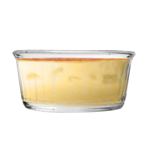 Nicola Spring 8.5cm Clear Oven Chef Glass Ramekins - Pack Of Four