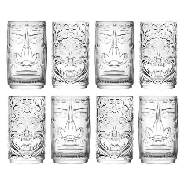 nicola spring 8 Piece 460ml Tiki Highball Glasses Set