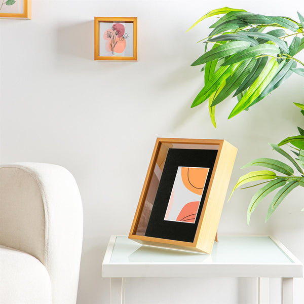 Nicola Spring 8" X 10" 3D Deep Box Photo Frame With 4" X 6" Mount