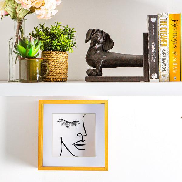 Nicola Spring 8" X 8" 3D Deep Box Photo Frame With 6" X 6" Mount
