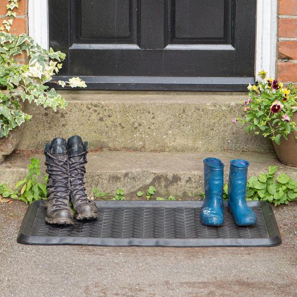 Nicola Spring 80 X 40cm Heavy Duty Rubber Boot Tray