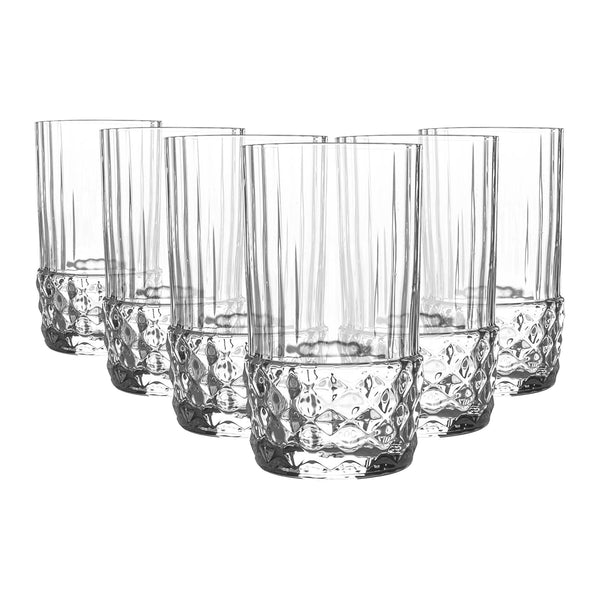 nicola spring 80ml America '20s Shot Glasses - Pack of Six