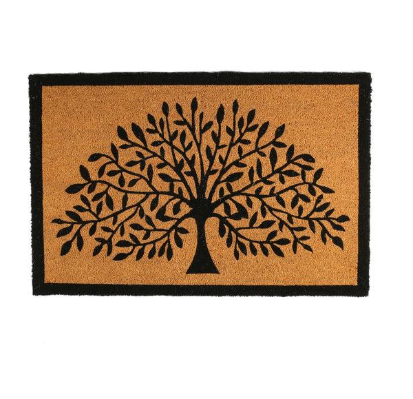 nicola spring 90cm x 60cm Tree of Life Coir Door Mat