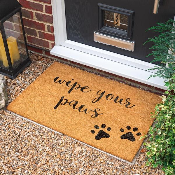 Nicola Spring 90cm X 60cm Wipe Your Paws Coir Door Mat