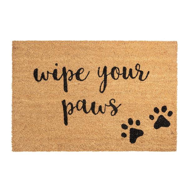 nicola spring 90cm x 60cm Wipe Your Paws Coir Door Mat