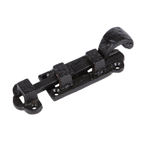 nicola spring 90mm Black Straight Antique Fish Tail Surface Bolt