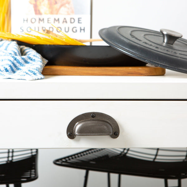 Nicola Spring 95mm X 40mm Wide Lipped Cabinet Cup Handle