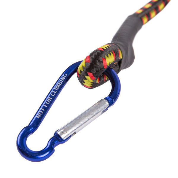 Nicola Spring Black 1.8m Bungee Cord With Spring Snap