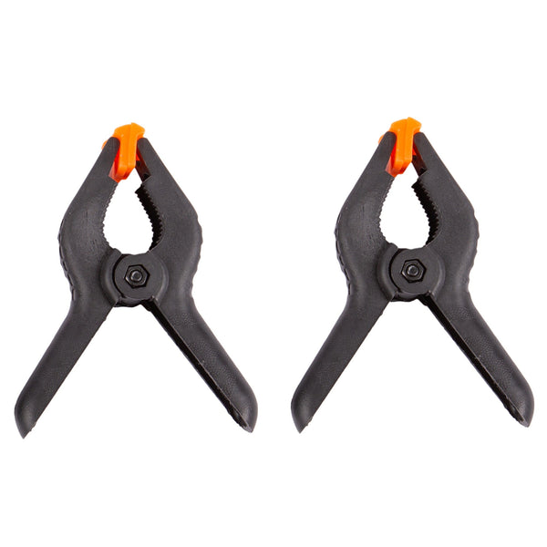 nicola spring Black 114mm Heavy-Duty Spring Clamps - Pack of 2