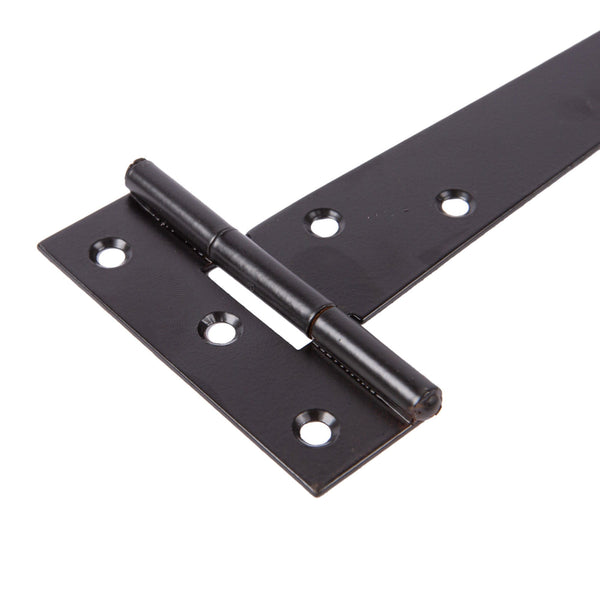 Nicola Spring Black 152mm Heavy-Duty T-Hinges - Pack Of 2