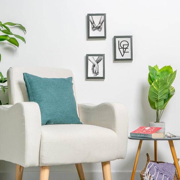 Nicola Spring Black 5" X 7" Photo Frame With 4" X 6" Mount