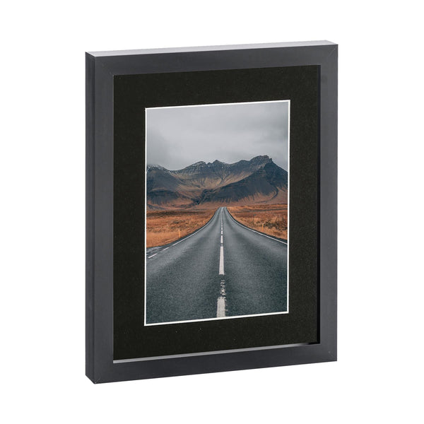 nicola spring Black 8" x 10" Photo Frame with 5" x 7" Mount