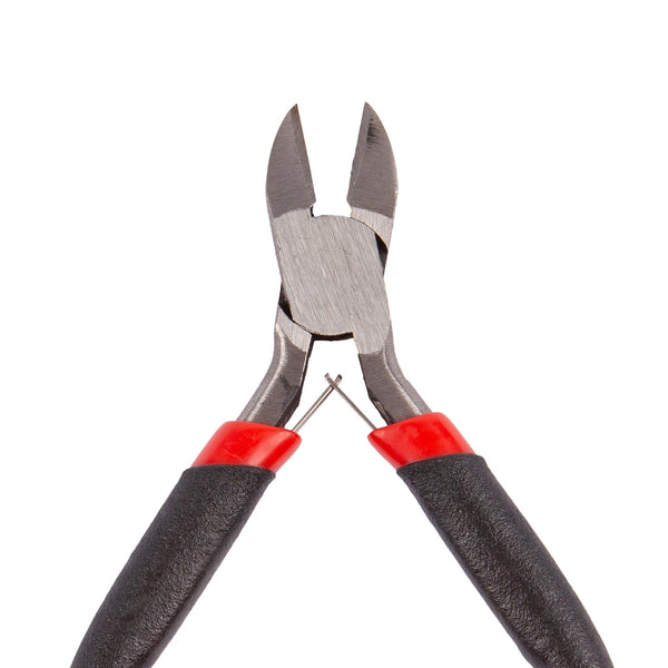 Nicola Spring Black Mini 10.5cm Carbon Steel Side Cutting Pliers