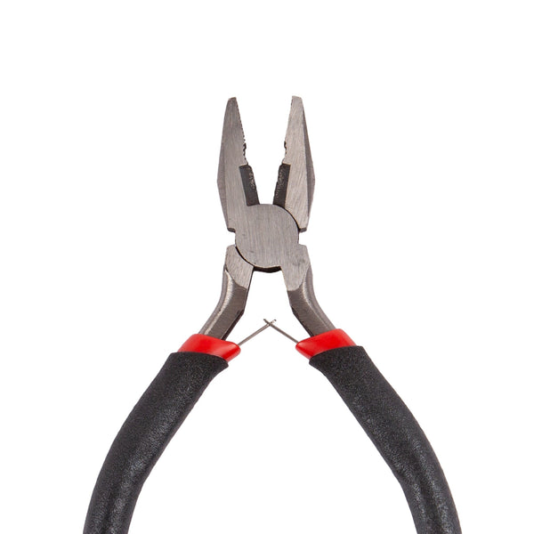 Nicola Spring Black Mini 11.5cm Carbon Steel Combination Pliers