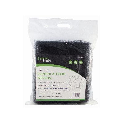 nicola spring Black Plastic Garden Pond Netting - 2m x 4m