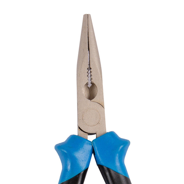 Nicola Spring Blue 15cm Forged Steel Long Nose Pliers