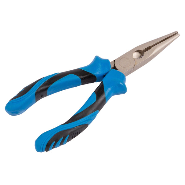 nicola spring Blue 15cm Forged Steel Long Nose Pliers