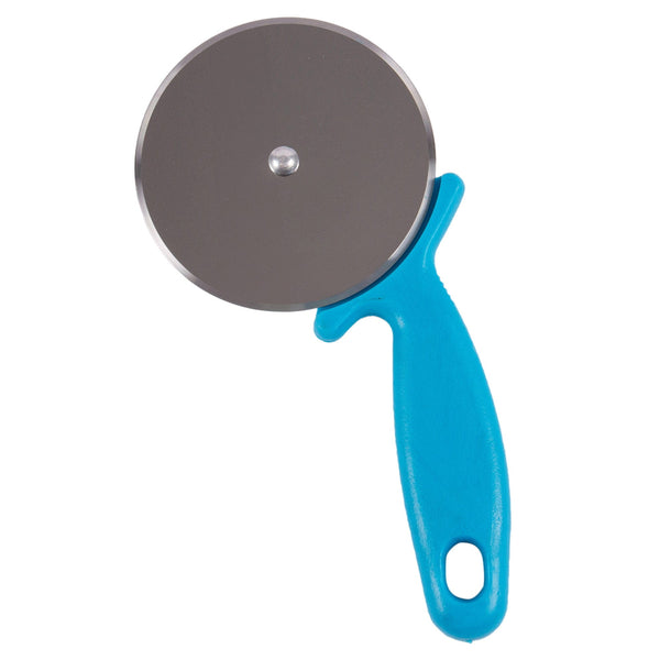 nicola spring Blue 9.5cm Stainless Steel Pizza Cutter