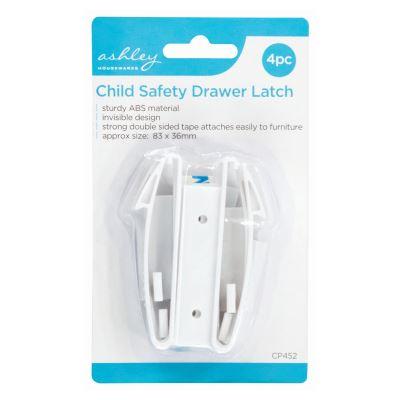 nicola spring Child Safety Drawer Latches - Pack of Four