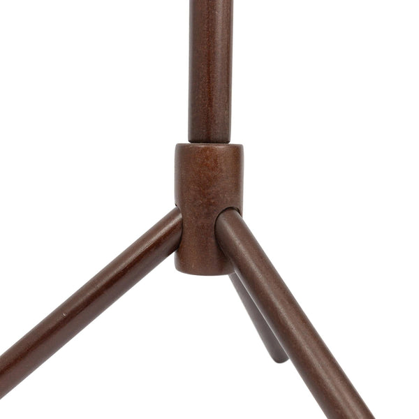 Nicola Spring Dark Wood Free-Standing Wooden Coat Rack