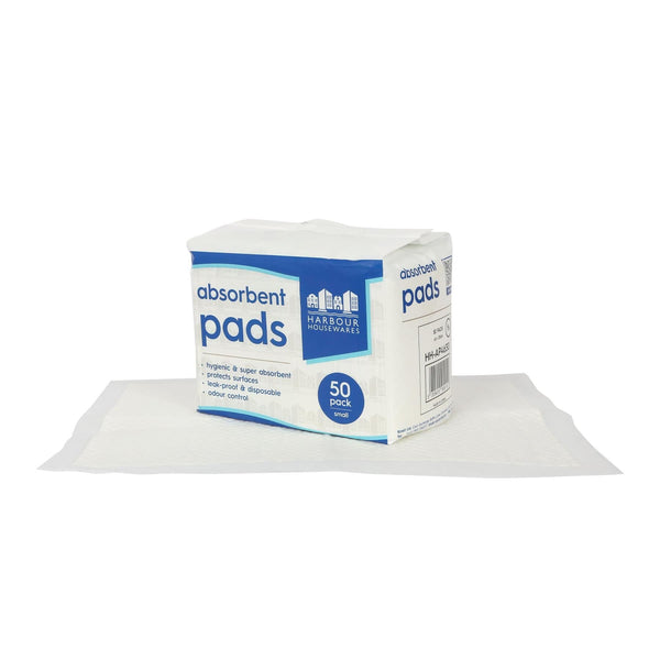 nicola spring Disposable Incontinence Bed Pads - 32.5cm x 45cm - Pack of 50