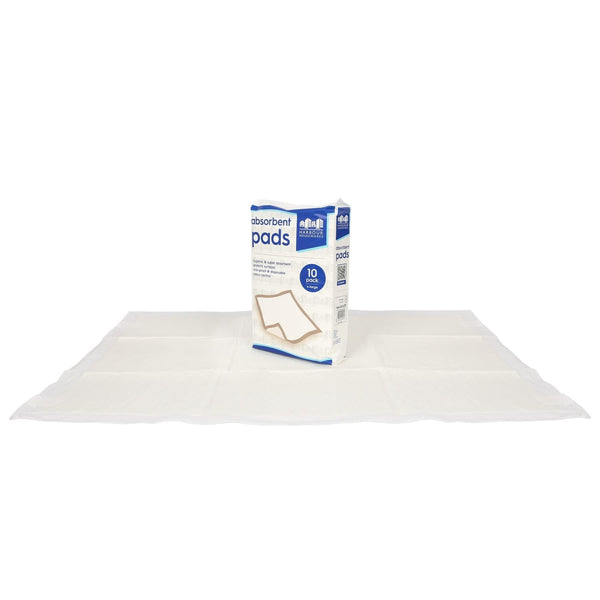 nicola spring Disposable Puppy Training Pads - 60cm x 89cm - Pack of 10