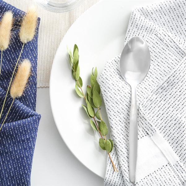 Nicola Spring Economy Stainless Steel Dessert Spoons