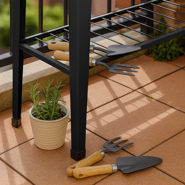 Nicola Spring Elevated Raised Garden Bed With Legs & Storage Shelf