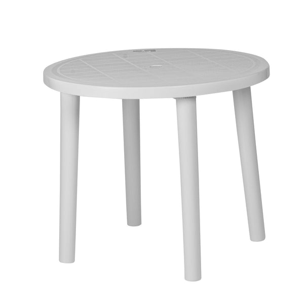 nicola spring Four-Seater Round Tossa Garden Dining Table 86cm