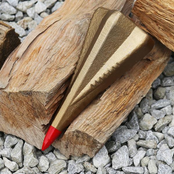 Nicola Spring Gold 1.8kg Steel Wood Splitting Wedge