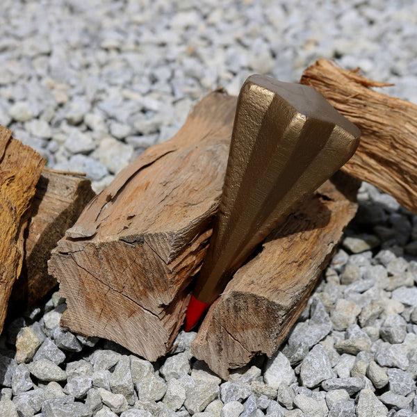 Nicola Spring Gold 1.8kg Steel Wood Splitting Wedge