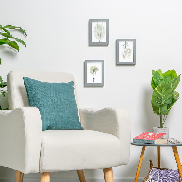 Nicola Spring Grey 5" X 7" Photo Frame With 4" X 6" Mount