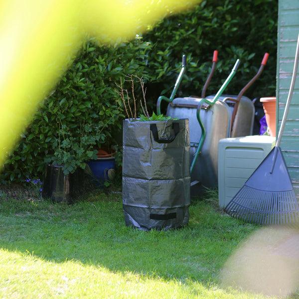 Nicola Spring Heavy-Duty Garden Waste Bags - Black - Pack Of 2