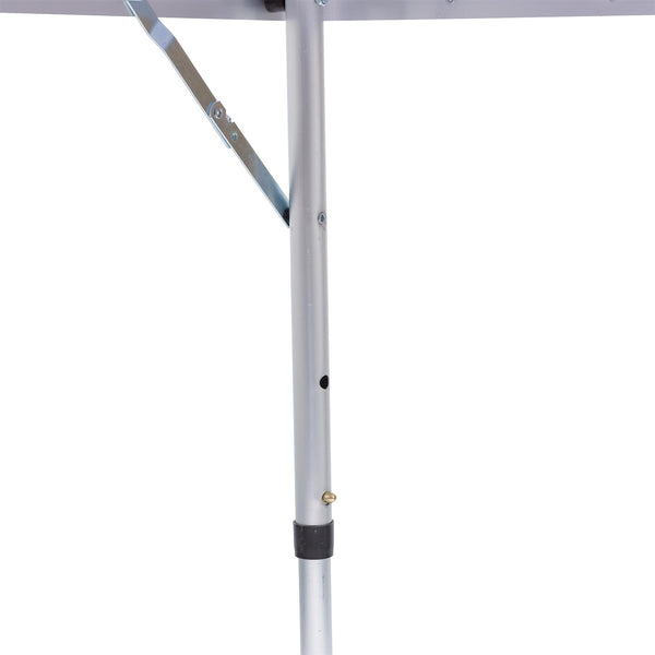 Nicola Spring Height Adjustable Aluminium Folding Picnic Table