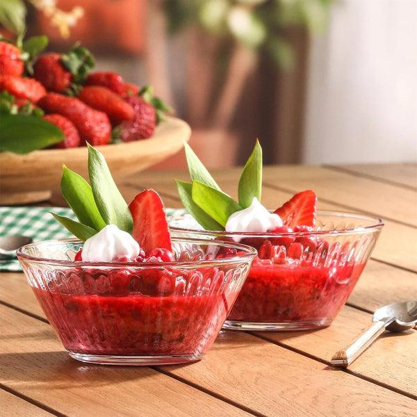 Nicola Spring Hestia Glass Snack Bowls - 10.5cm - Pack Of 6
