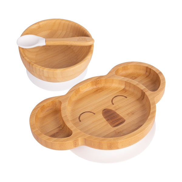 nicola spring Kit The Koala Bamboo Suction Dinner Set