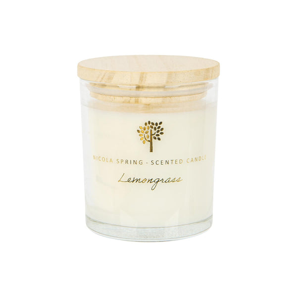 nicola spring Lemongrass 130g Soy Wax Scented Candle