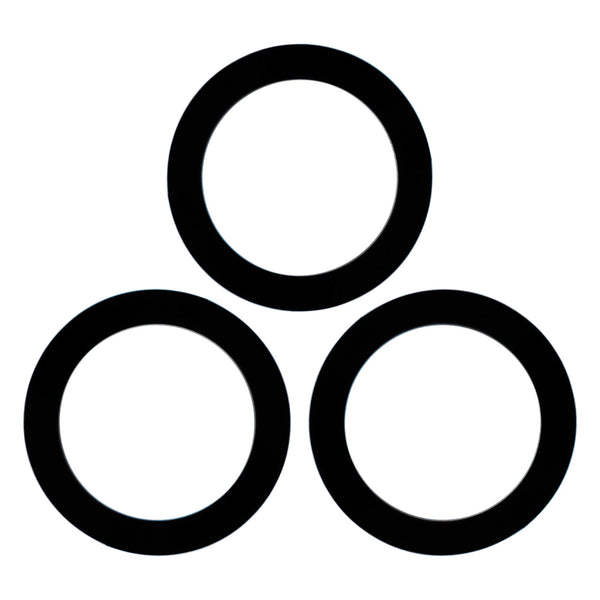 nicola spring Medium Glass Storage Jar Seals - Pack of Six