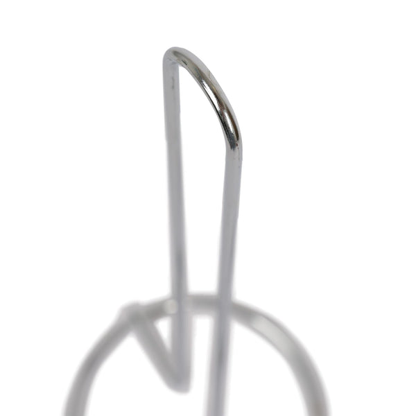 Nicola Spring Metal Kitchen Roll Holder - 12.5cm X 32.5cm - Silver