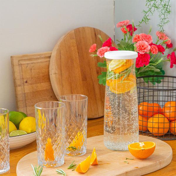Nicola Spring 1.2L Vera Glass Carafe