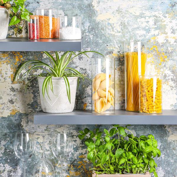 Nicola Spring 1.5L Scandi Storage Jar