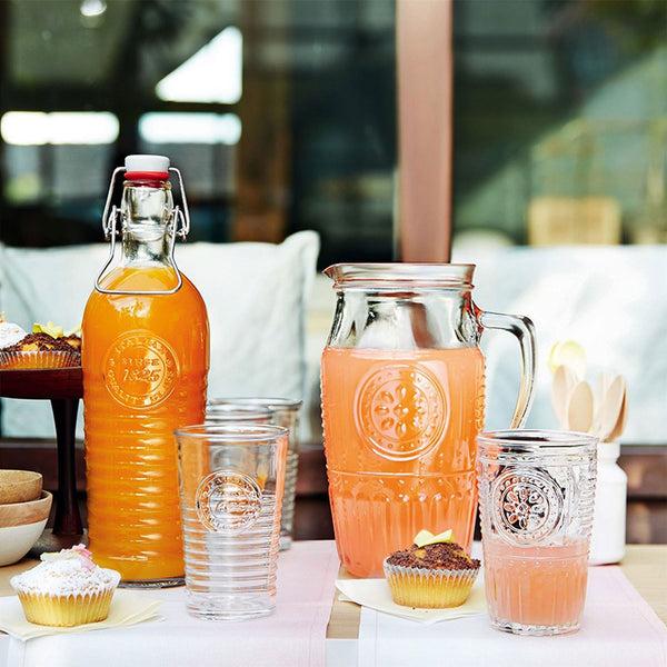 Nicola Spring 1.6L Romantic Glass Water Jug