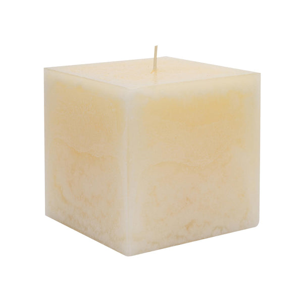 nicola spring 10cm Vanilla Square Pillar Candle