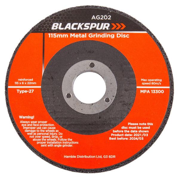 nicola spring 115mm x 6mm (4.5") Metal Grinding Disc