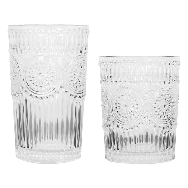 nicola spring 12pc Amore Glass Tumbler Set
