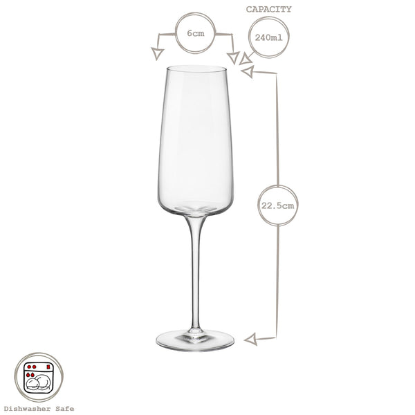 Nicola Spring 12pc Nexo Glass Stemware Set